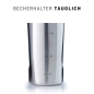 Preview: BlenderBottle Radian Thermo Edelstahl Silber 770ml