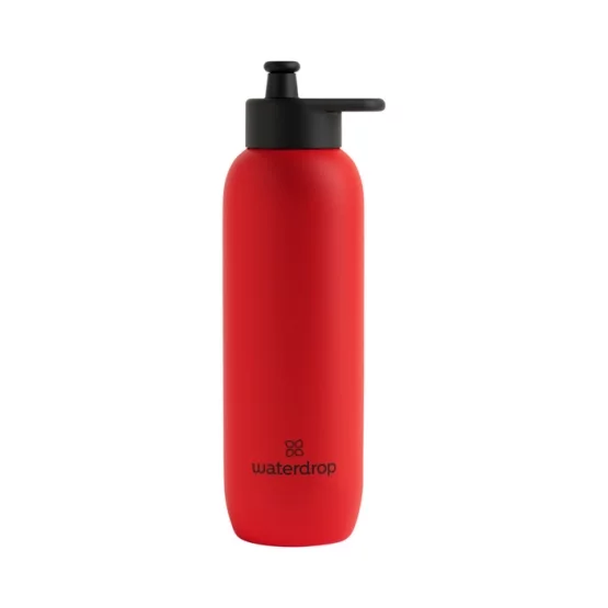 Waterdrop Sports Bottle, Signalrot / 0.6l