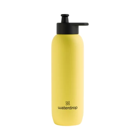 Waterdrop Sports Bottle, Leuchtgelb / 0.6l