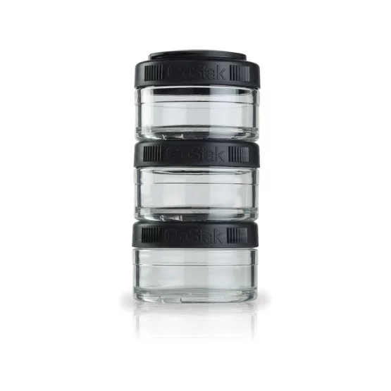 BlenderBottle GoStak 60ml 3Pak, Black