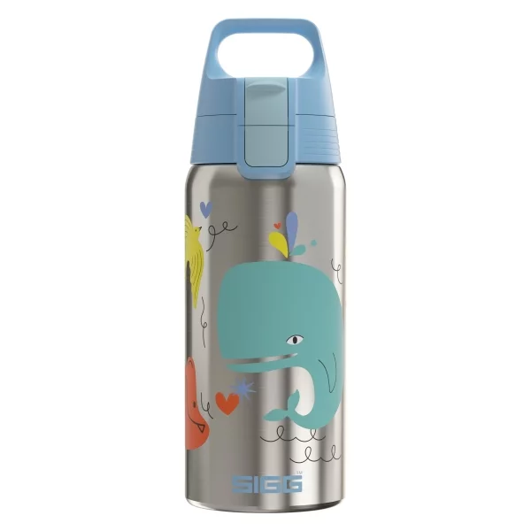 Sigg Trinkflasche Shield Therm ONE Whale Friend 0.5 L 6023.30