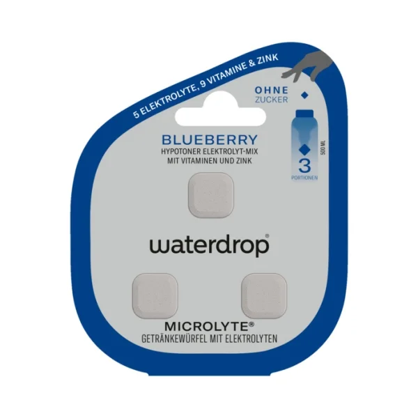 Waterdrop Microlyte Blueberry (12x3 Pack)