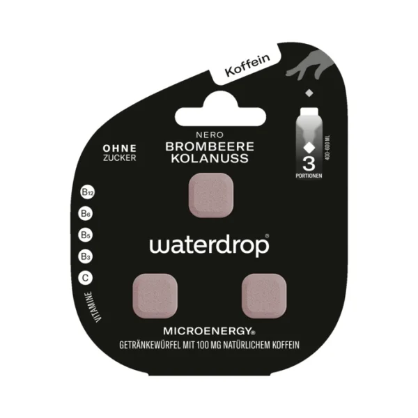 Waterdrop Microenergy Nero (12x3 Pack)