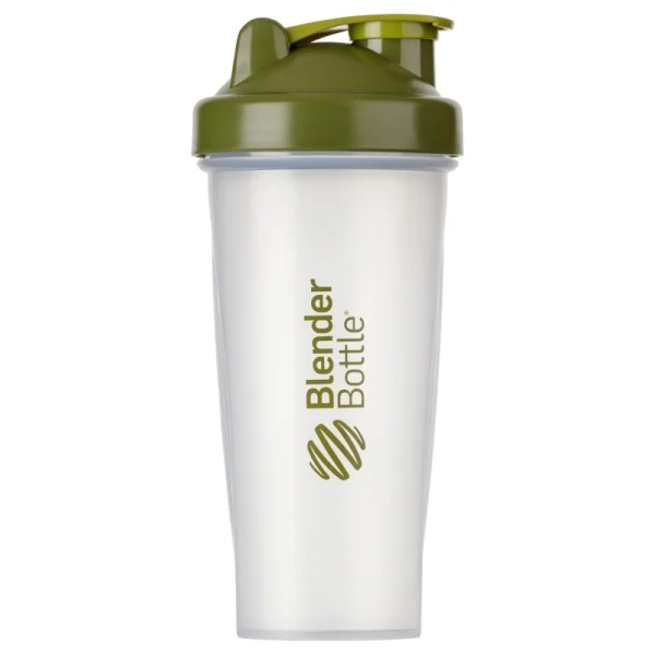 BlenderBottle Classic Clear Moss Green 820ml